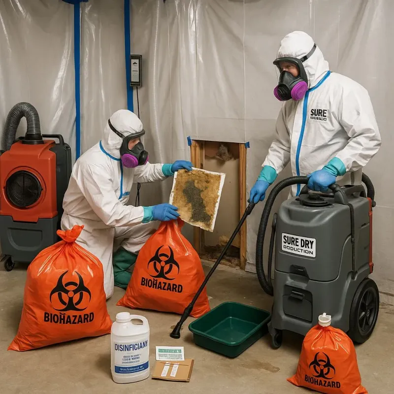 Contaminated Water Handling Protocols process in Philip, SD